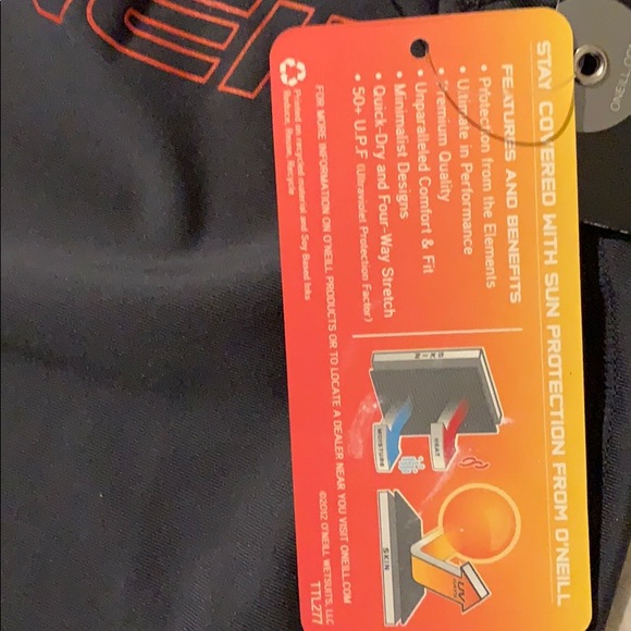 O’Neill Youth Basic Skins UPF 50+ Rash Guard - Picture 5 of 5